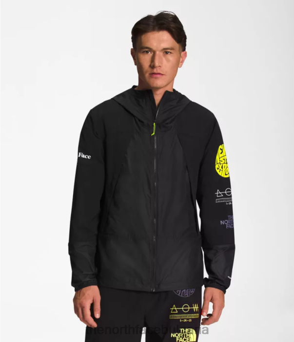 облекло The North Face туристическо яке за вятър tnf черно мъже 40DF0345
