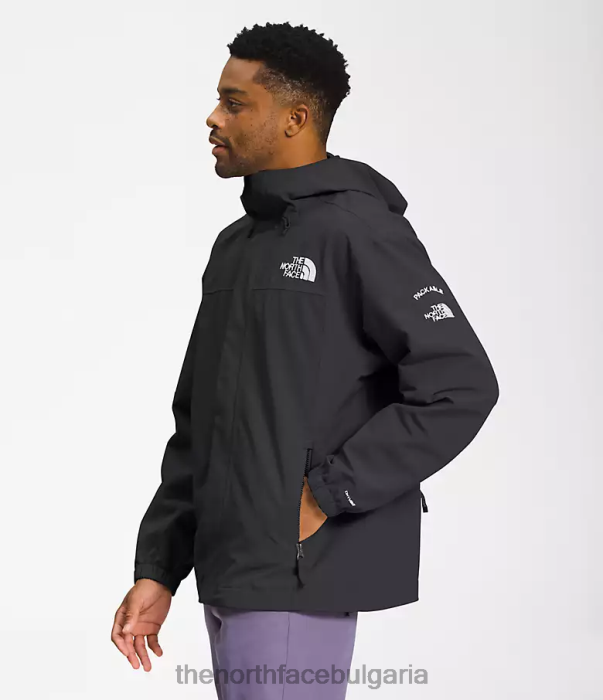 облекло The North Face tnf опаковано яке асфалтово сиво мъже 40DF07