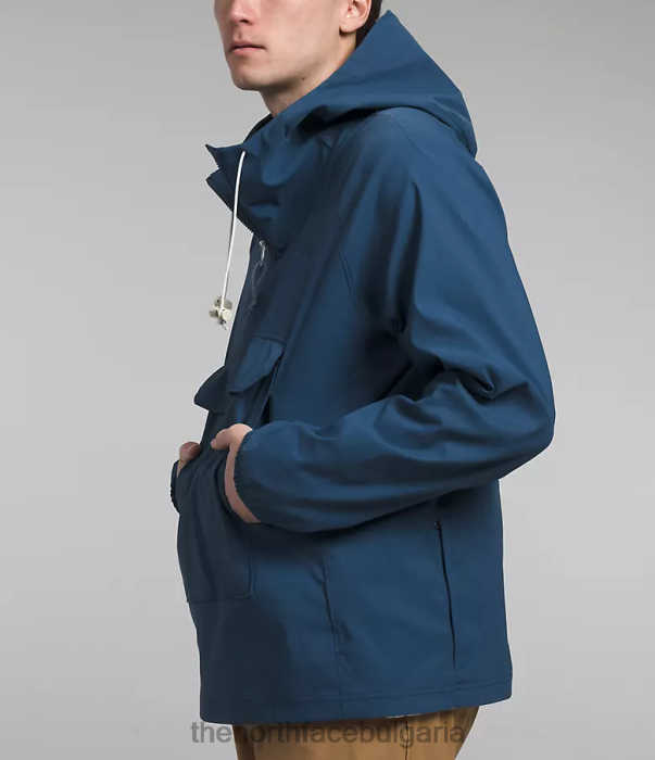 облекло The North Face клас v пуловер сенчесто синьо мъже 40DF0592