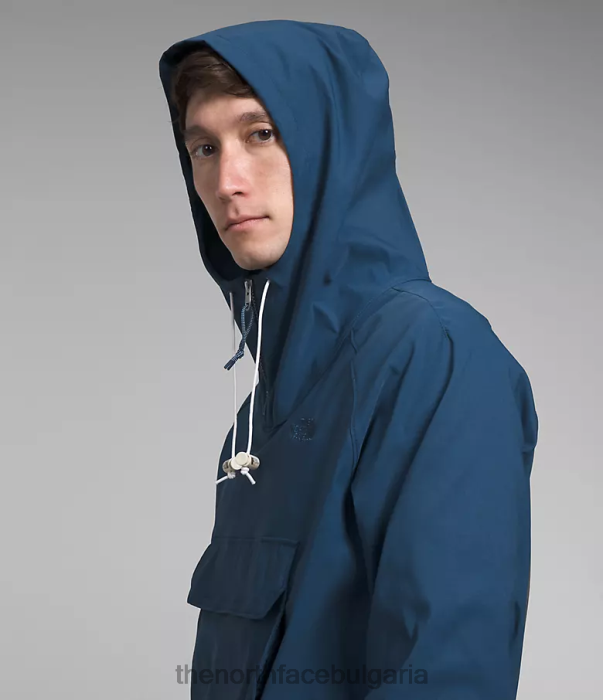 облекло The North Face клас v пуловер сенчесто синьо мъже 40DF0592