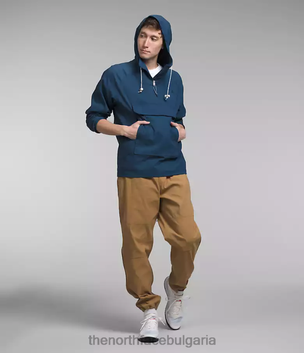 облекло The North Face клас v пуловер сенчесто синьо мъже 40DF0592