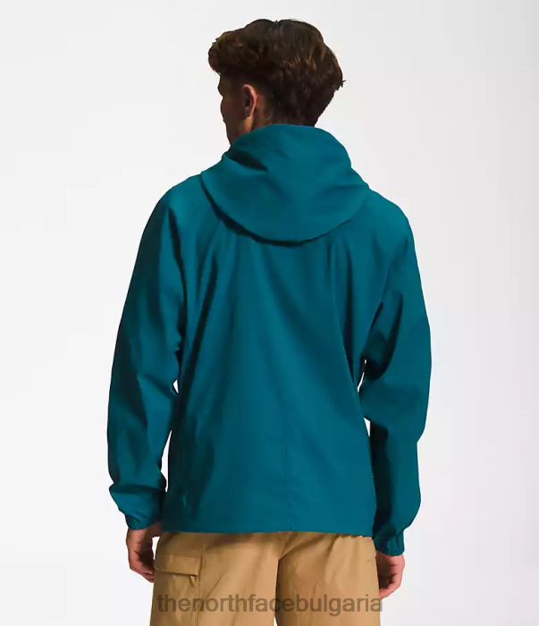 облекло The North Face клас v пуловер син корал / полезно кафяво мъже 40DF0594