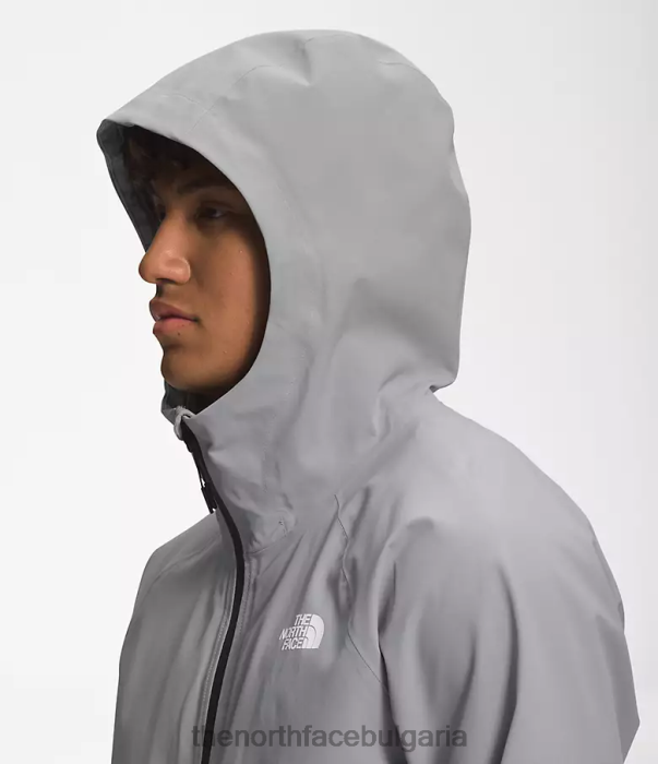 облекло The North Face еластично яке valle vista смесено сиво мъже 40DF0871