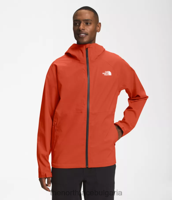 облекло The North Face еластично яке valle vista ръждясал бронз мъже 40DF0872