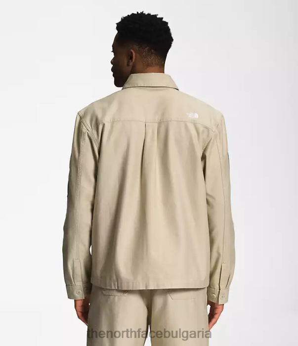 облекло The North Face valley shacket чакъл мъже 40DF012