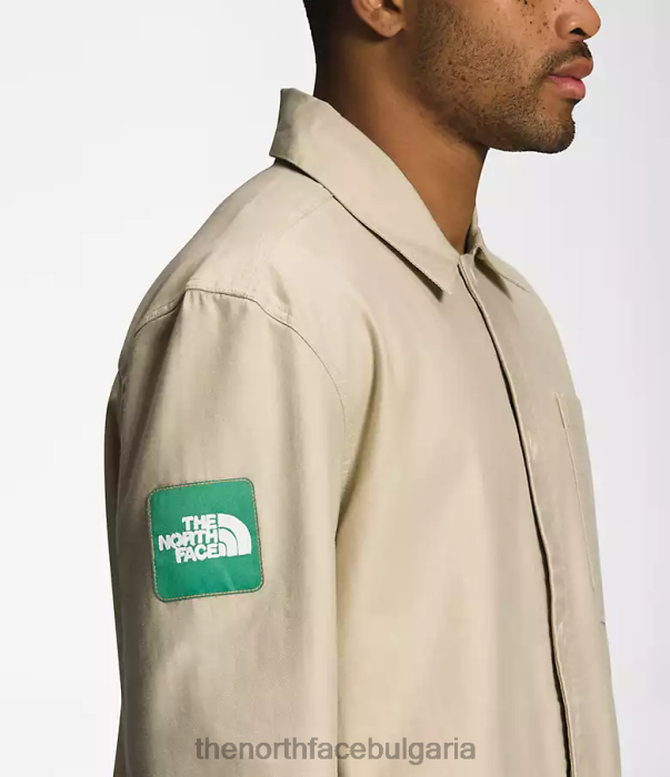 облекло The North Face valley shacket чакъл мъже 40DF012