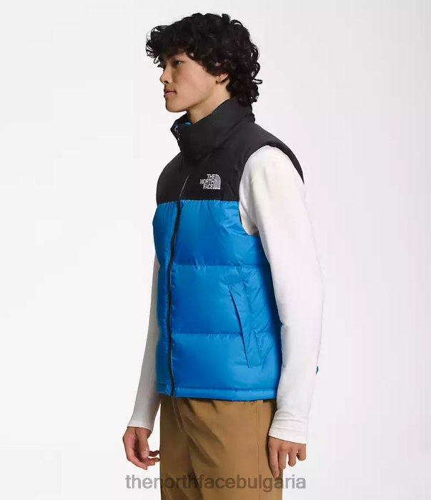 облекло The North Face 1996 ретро nuptse жилетка супер звуково синьо мъже 40DF0289