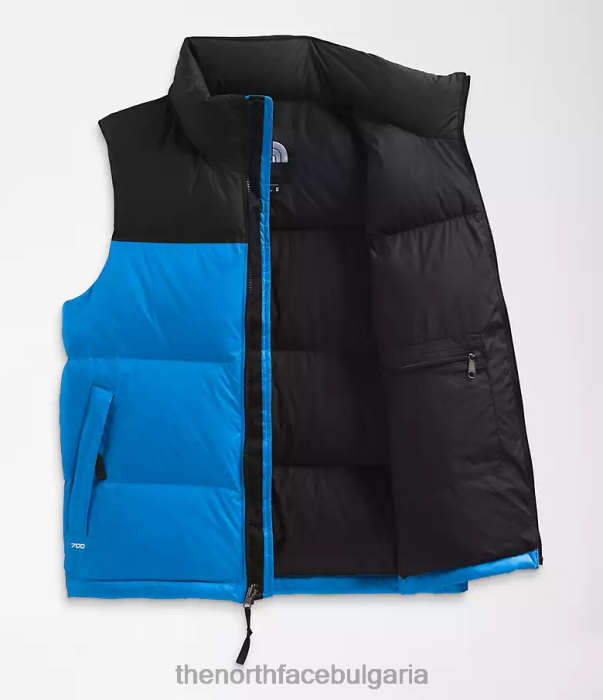 облекло The North Face 1996 ретро nuptse жилетка супер звуково синьо мъже 40DF0289
