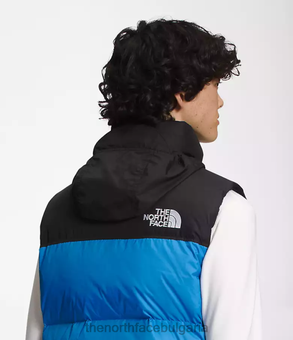 облекло The North Face 1996 ретро nuptse жилетка супер звуково синьо мъже 40DF0289