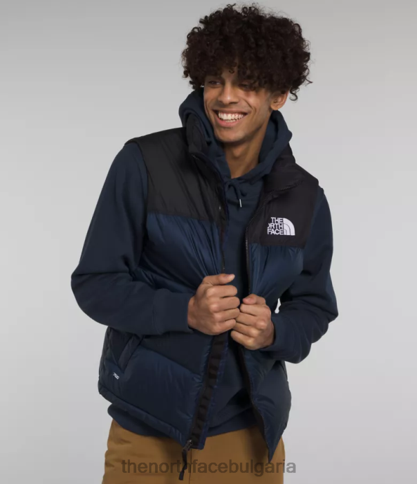 облекло The North Face 1996 ретро nuptse жилетка summit navy/tnf black мъже 40DF0292