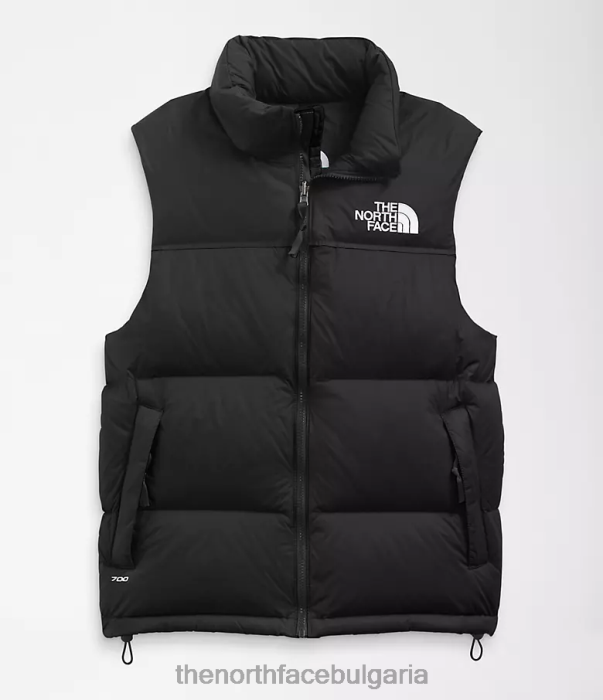 облекло The North Face 1996 ретро nuptse жилетка рециклиран tnf черен мъже 40DF0288
