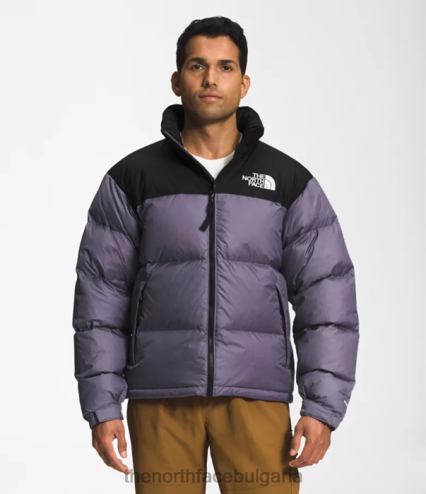 облекло The North Face 1996 ретро яке nuptse лунен шисти/tnf черен мъже 40DF0474