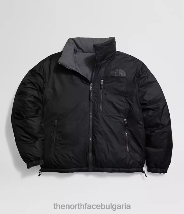 облекло The North Face 92 двустранно яке nuptse tnf черен деним мъже 40DF01204