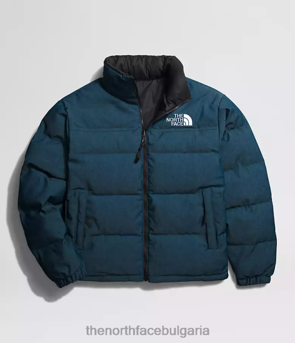 облекло The North Face 92 двустранно яке nuptse деним синьо/tnf черно мъже 40DF01205