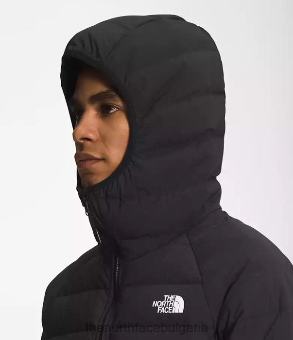 облекло The North Face разтегателна качулка belleview tnf черна/военна маслина мъже 40DF0920