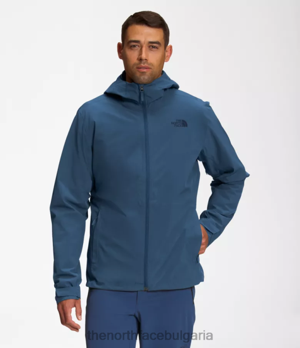 облекло The North Face thermoball еко триклиматично яке сенчесто синьо/морско синьо на върха мъже 40DF0477