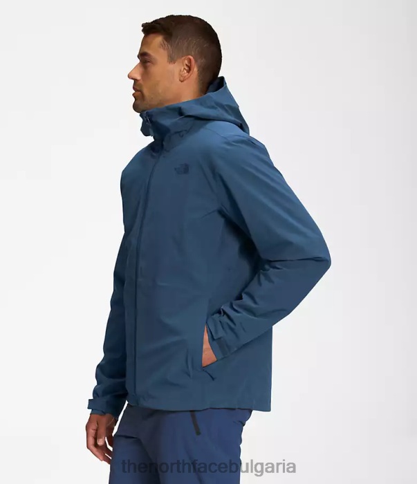 облекло The North Face thermoball еко триклиматично яке сенчесто синьо/морско синьо на върха мъже 40DF0477