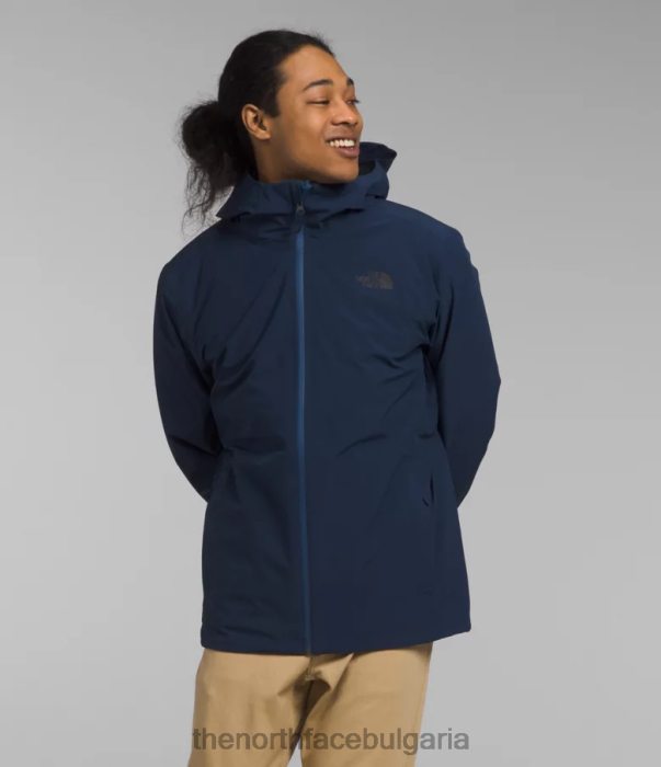 облекло The North Face thermoball еко триклиматично яке summit navy/shady blue мъже 40DF0476
