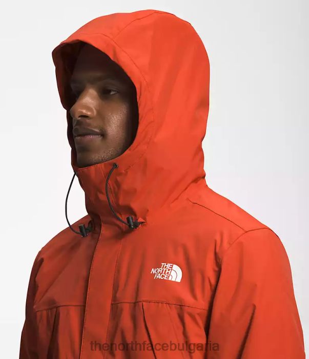 облекло The North Face антора триклимат ръждясал бронз мъже 40DF01001