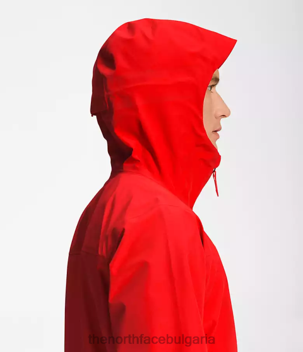 облекло The North Face сухо яке от бъдещето огнено червено мъже 40DF01115