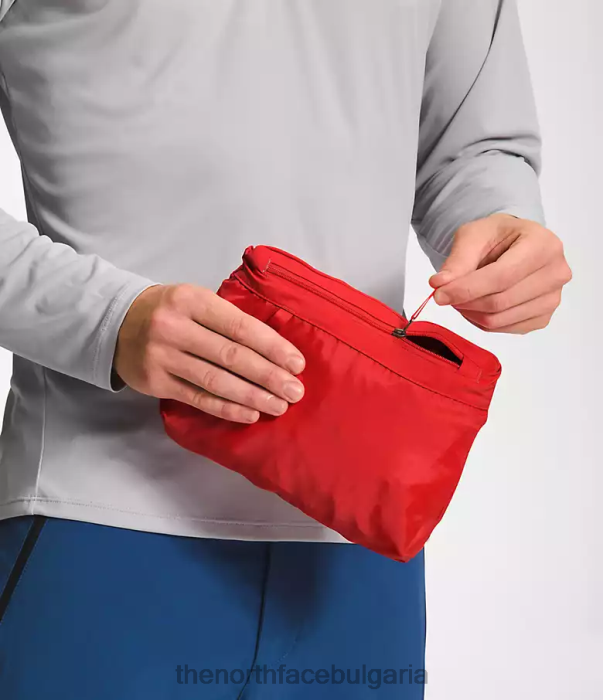 облекло The North Face сухо яке от бъдещето огнено червено мъже 40DF01115