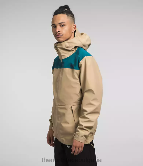 облекло The North Face сухо яке от бъдещето син корал/каки камък мъже 40DF01117