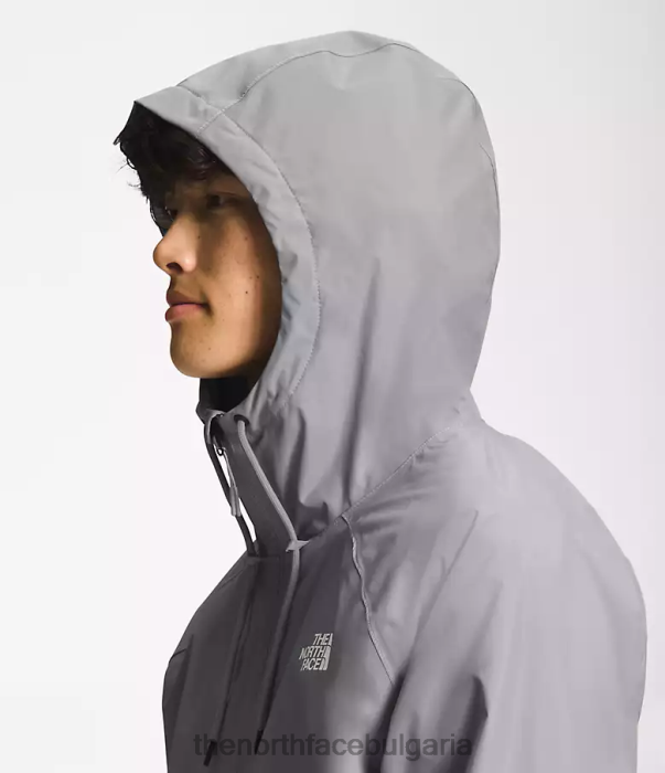 облекло The North Face антора качулка за дъжд смесено сиво мъже 40DF01194
