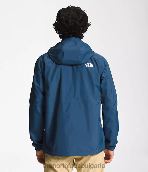 облекло The North Face антора качулка за дъжд сенчесто синьо мъже 40DF01195