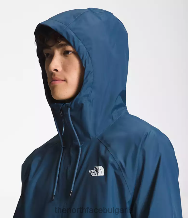 облекло The North Face антора качулка за дъжд сенчесто синьо мъже 40DF01195