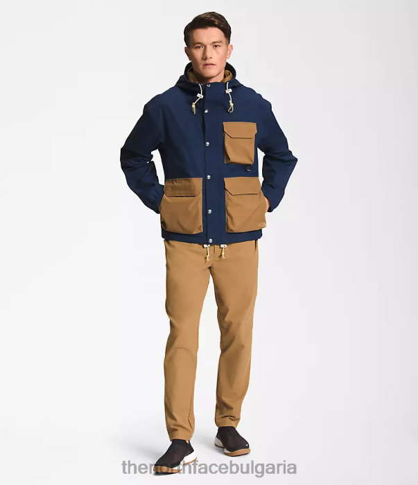 облекло The North Face m66 полезно яке за дъжд summit синьо/утилити кафяво мъже 40DF0294