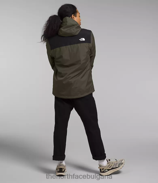 облекло The North Face антора триклимат ново тъмнозелено/tnf черно мъже 40DF01002