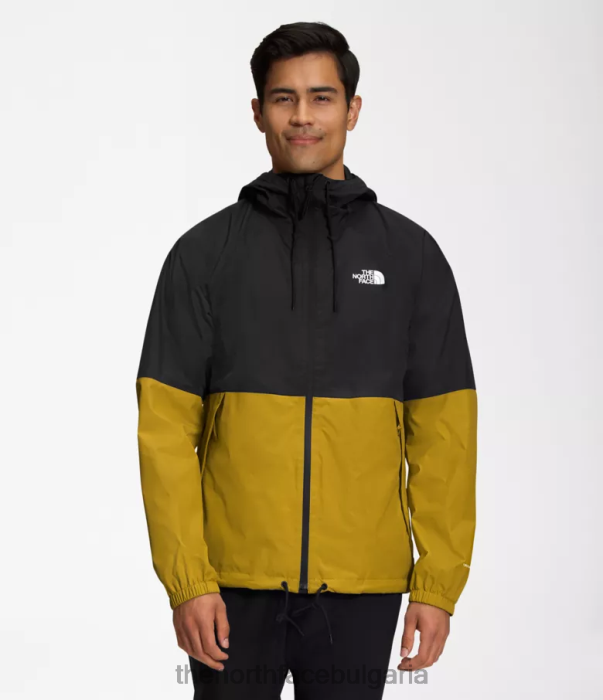 облекло The North Face антора качулка за дъжд tnf черно/минерално злато мъже 40DF01196