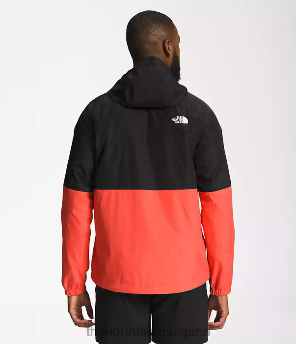 облекло The North Face антора качулка за дъжд tnf черно/ретро оранжево мъже 40DF01200