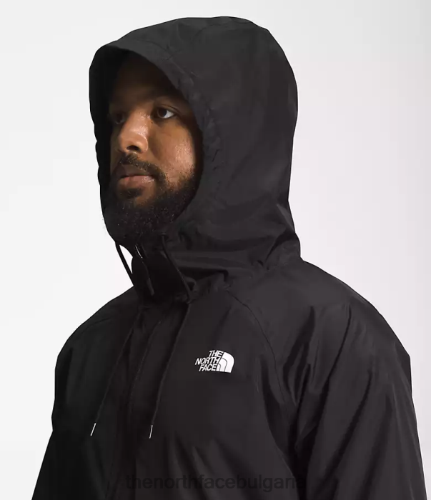 облекло The North Face антора качулка за дъжд tnf черно/ретро оранжево мъже 40DF01200