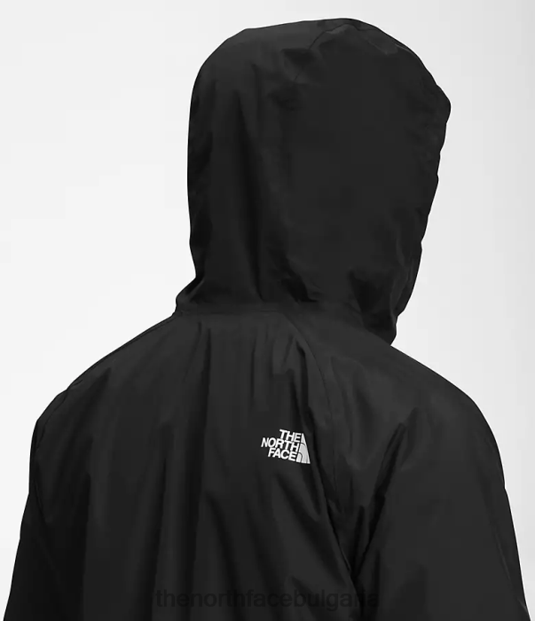 облекло The North Face антора качулка за дъжд tnf черен/полезен кафяв камуфлажен печат мъже 40DF01201