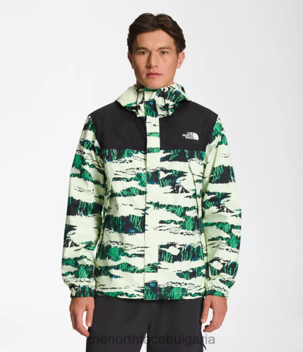 облекло The North Face яке Антора tnf черен/полезен кафяв камуфлажен печат мъже 40DF0285