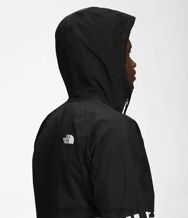 облекло The North Face антора качулка за дъжд tnf черен/tnf черен печат мъже 40DF01199