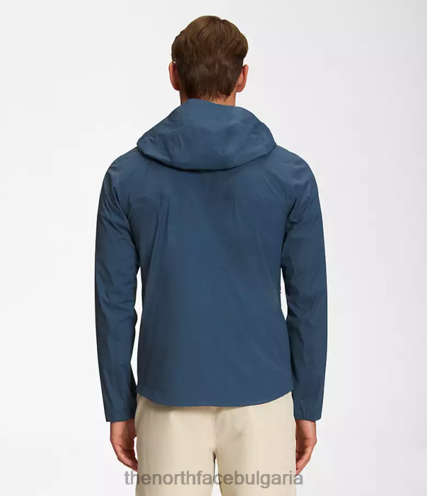 облекло The North Face west basin dryvent яке сенчесто синьо мъже 40DF0412