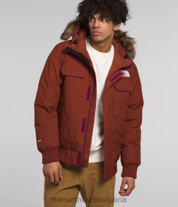облекло The North Face бомбардировач Макмърдо ракия кафява мъже 40DF01254