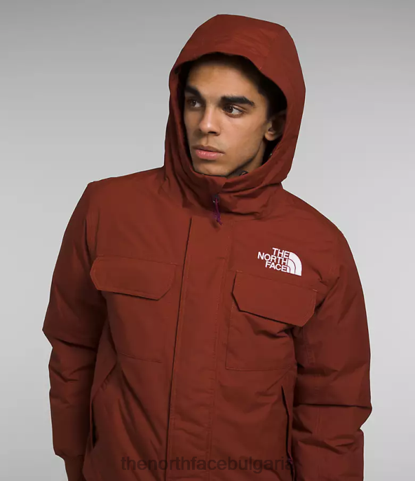облекло The North Face бомбардировач Макмърдо ракия кафява мъже 40DF01254
