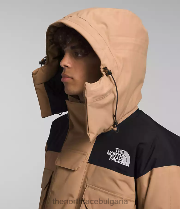 облекло The North Face Coldworks изолирана парка бадемово масло/tnf черен мъже 40DF01242