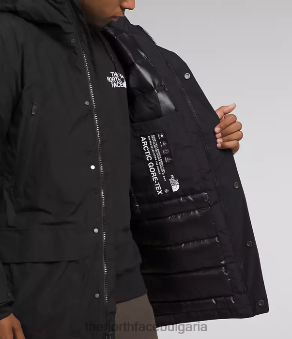 облекло The North Face арктична парка gtx tnf черно мъже 40DF01068