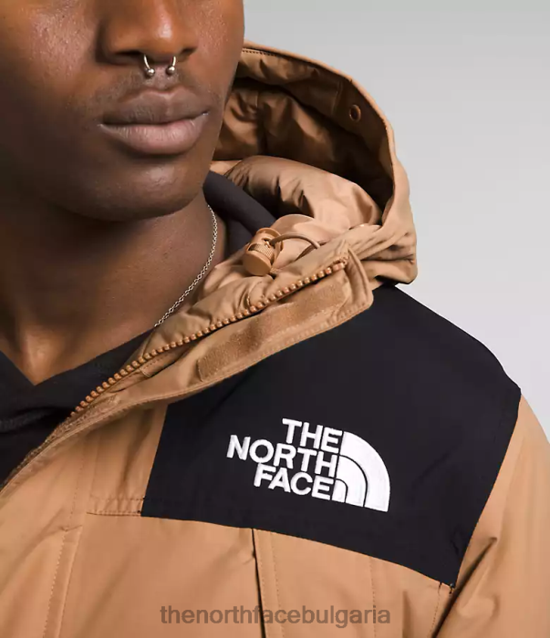 облекло The North Face парка mcmurdo бадемово масло/tnf черен мъже 40DF04