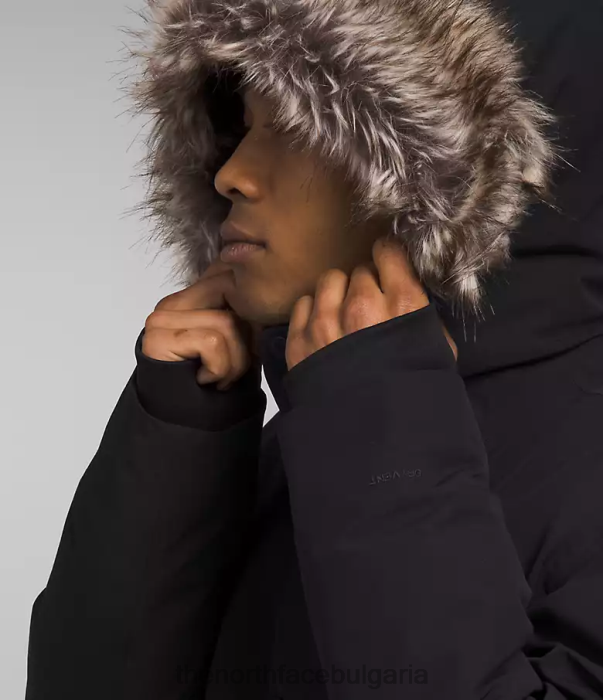 облекло The North Face арктична парка премиум tnf черно мъже 40DF094