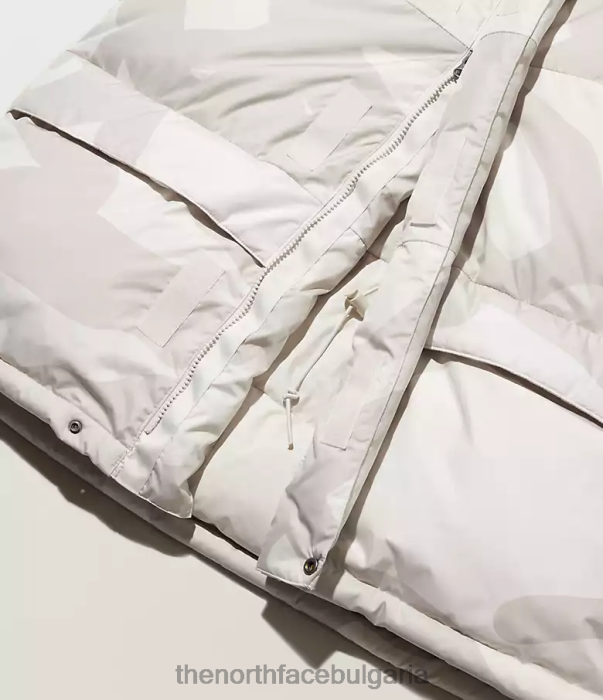 облекло The North Face tnf x kaws retro 1994 хималайска парка kw лунна светлина слонова кост хим печат мъже 40DF0143