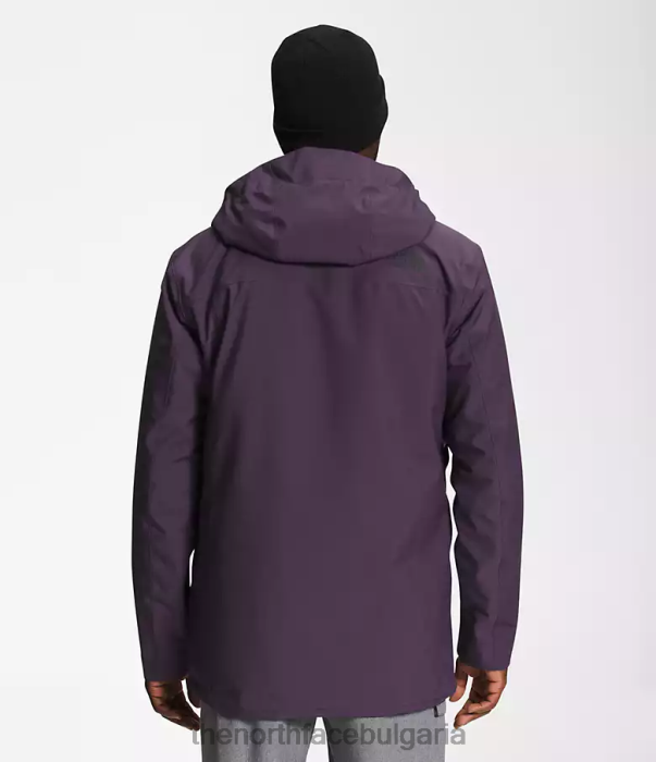 облекло The North Face болно яке тъмно патладжан лилаво мъже 40DF0115