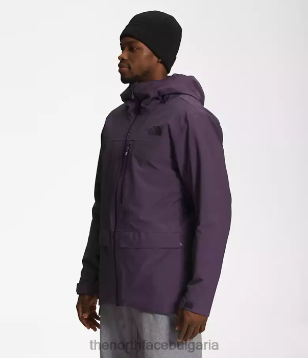 облекло The North Face болно яке тъмно патладжан лилаво мъже 40DF0115