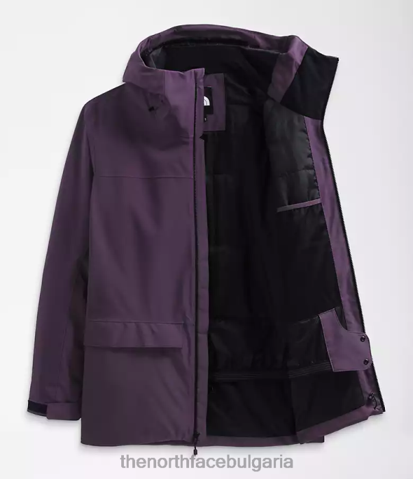 облекло The North Face болно яке тъмно патладжан лилаво мъже 40DF0115