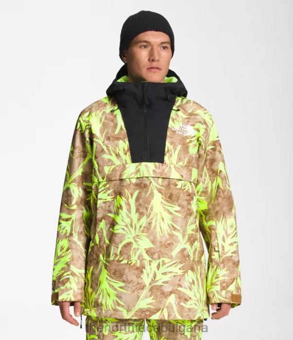 облекло The North Face анорак silvani помощна кафява четка за рисуване/tnf черно мъже 40DF01121