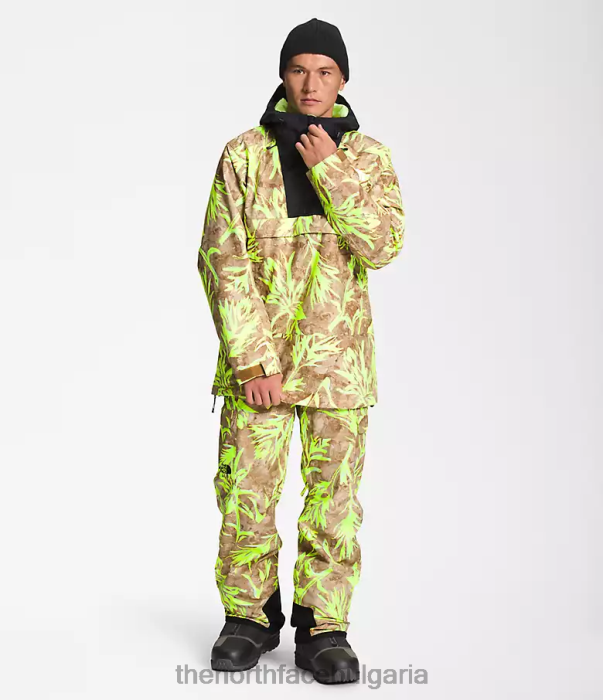 облекло The North Face анорак silvani помощна кафява четка за рисуване/tnf черно мъже 40DF01121